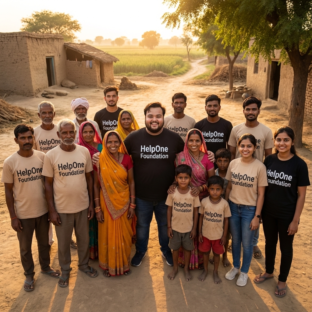 HelpOne Foundation Team in UP